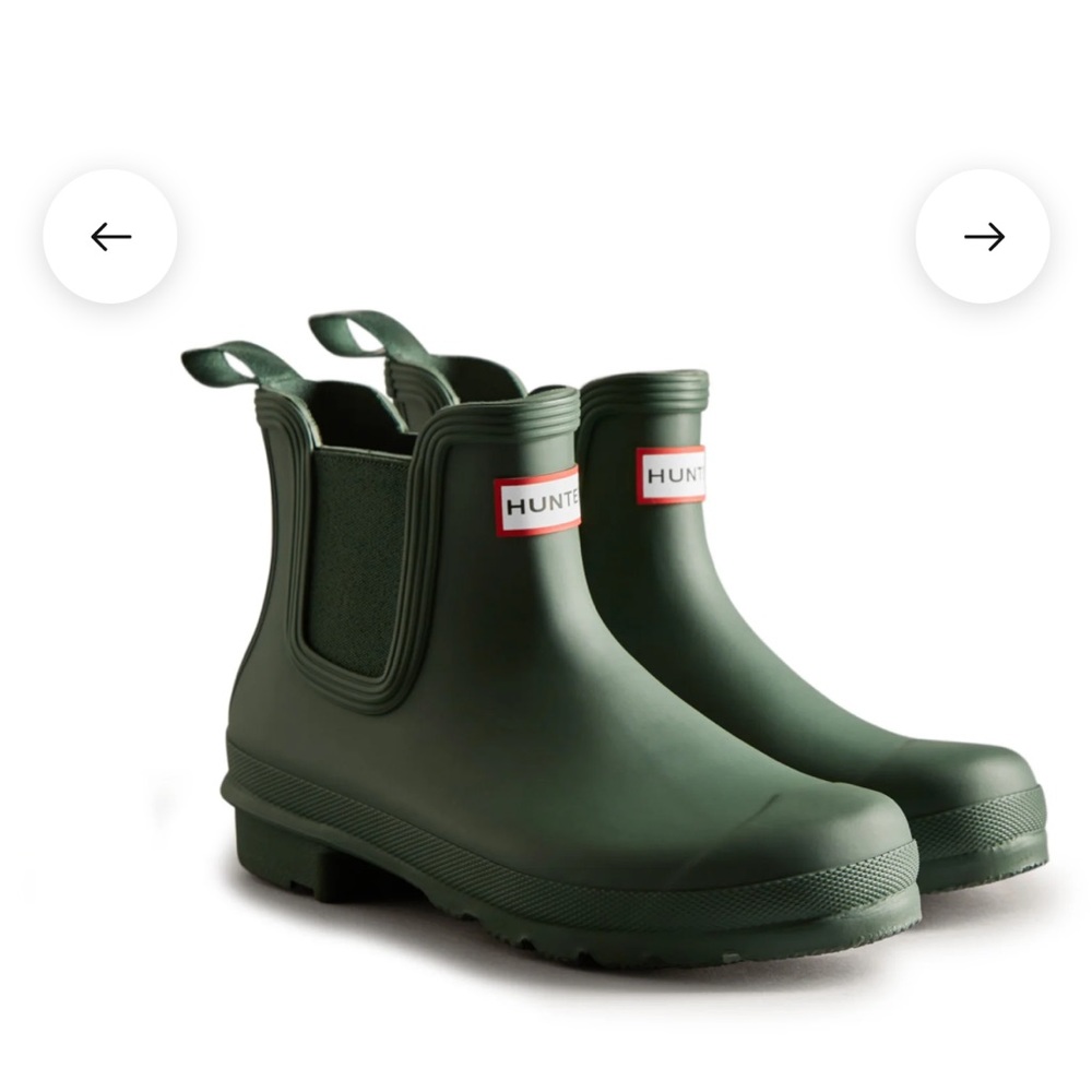 Hunter ankle rain boot